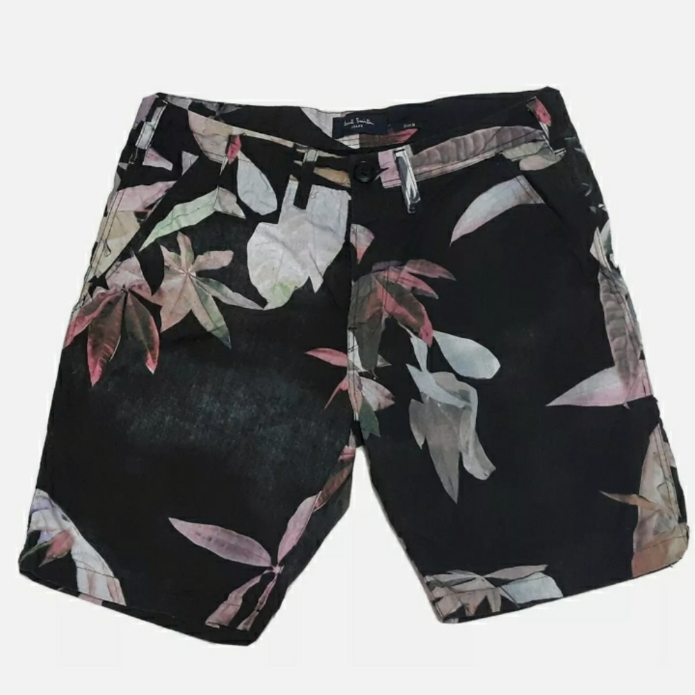 Paul Smith Digital Print Floral Shorts Size 30